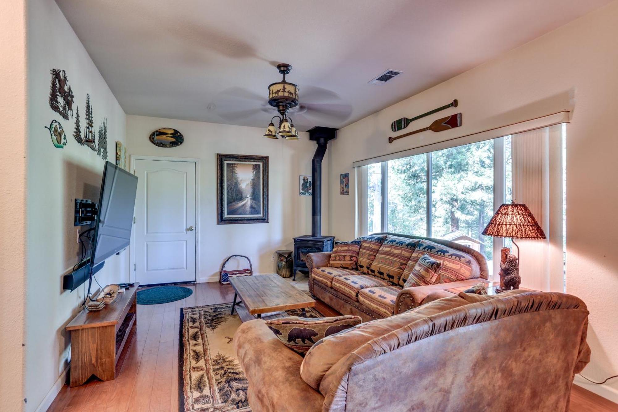 Peaceful And Private Mariposa Cabin On 2 Acres! Villa Midpines Exteriör bild