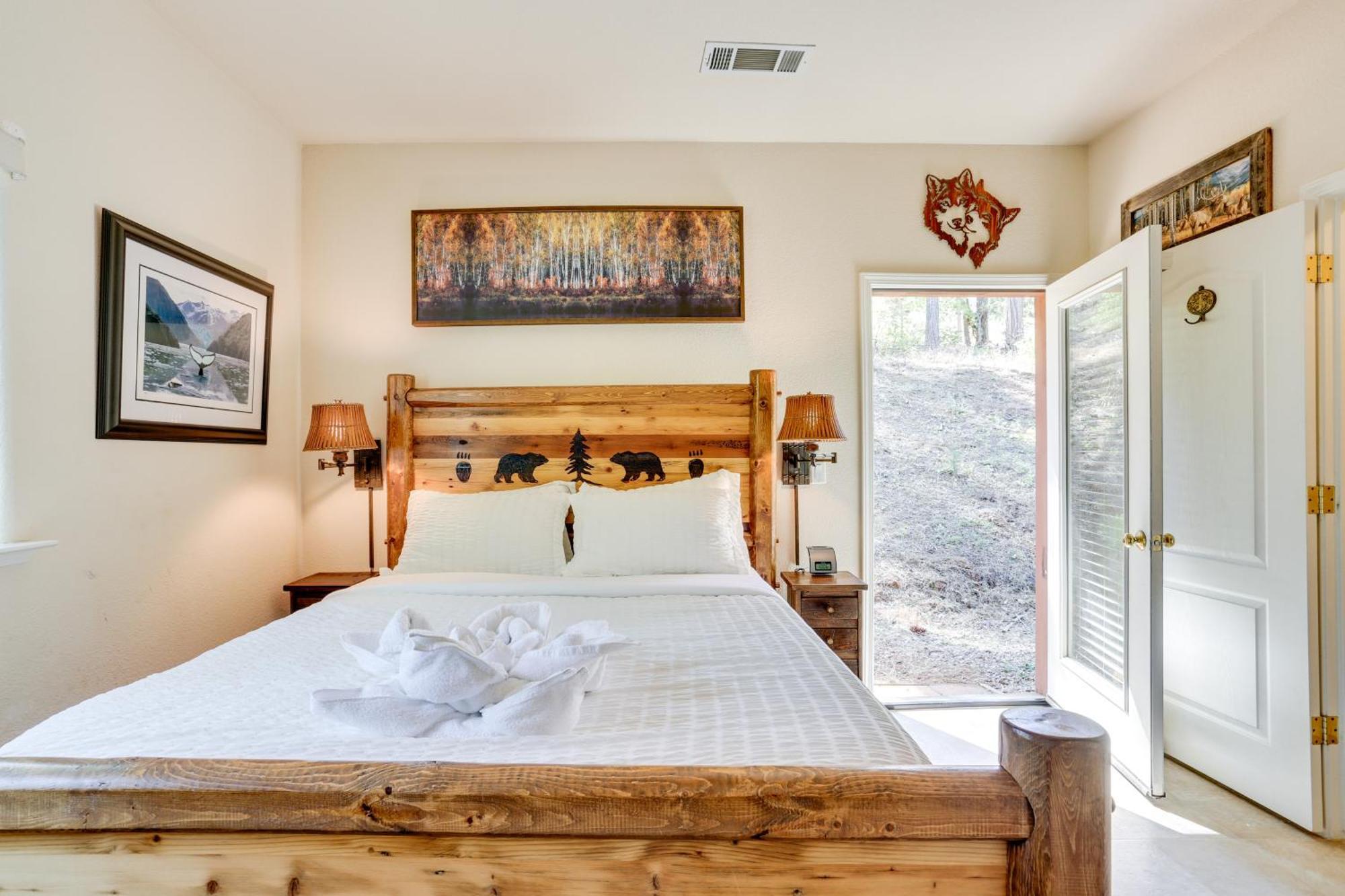 Peaceful And Private Mariposa Cabin On 2 Acres! Villa Midpines Exteriör bild