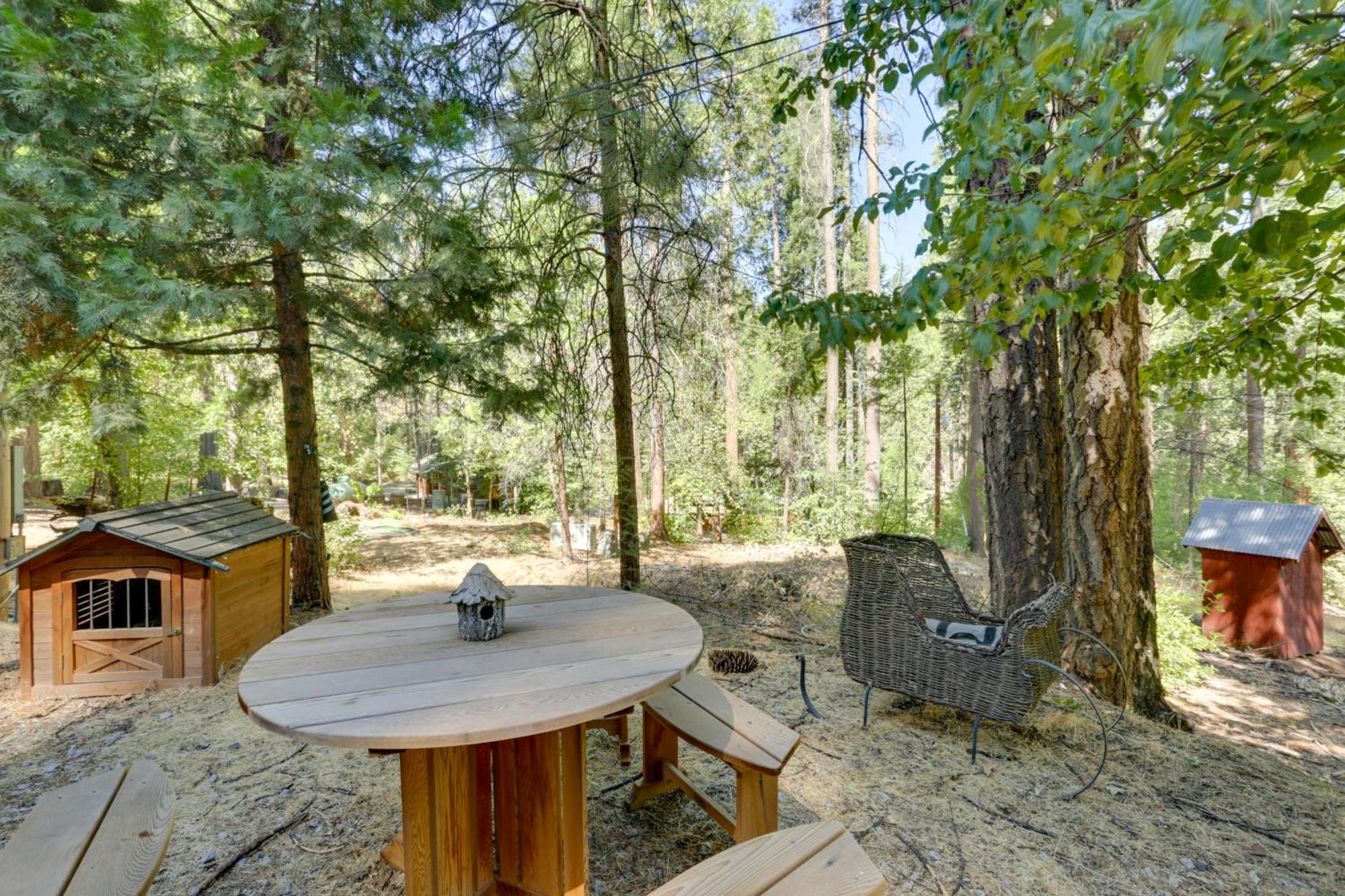 Peaceful And Private Mariposa Cabin On 2 Acres! Villa Midpines Exteriör bild