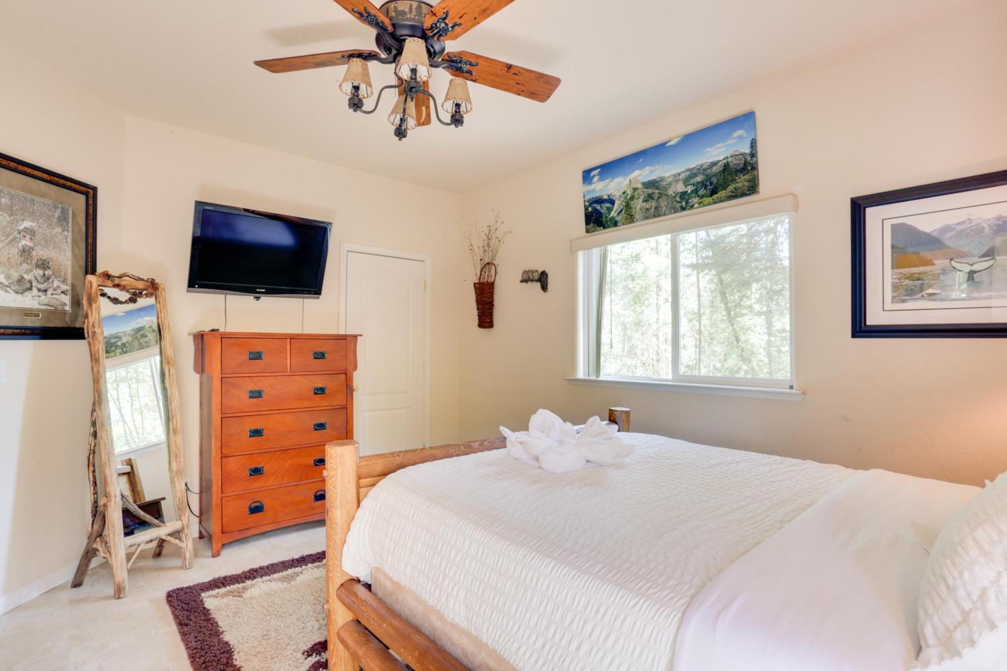 Peaceful And Private Mariposa Cabin On 2 Acres! Villa Midpines Exteriör bild