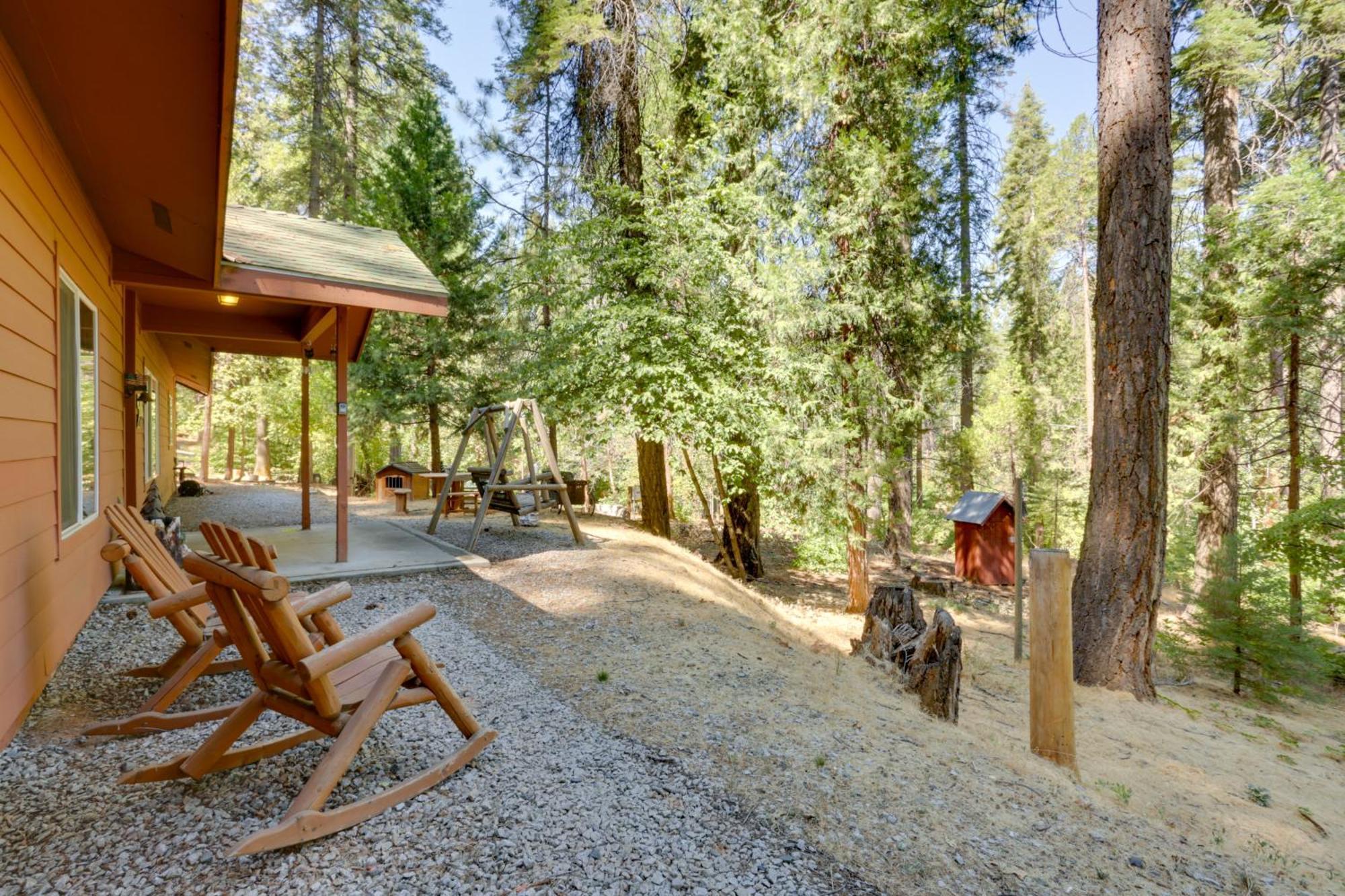 Peaceful And Private Mariposa Cabin On 2 Acres! Villa Midpines Exteriör bild