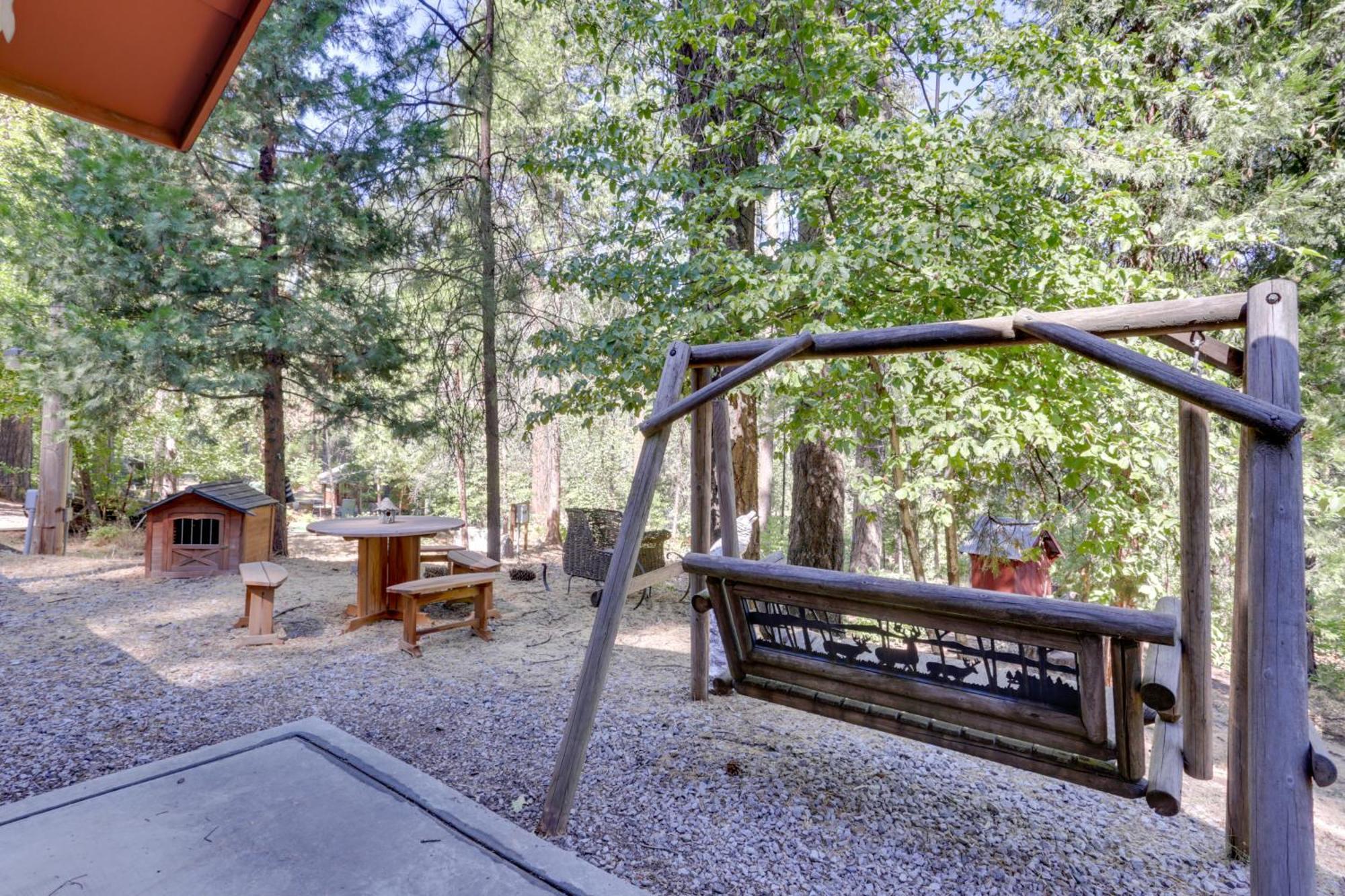 Peaceful And Private Mariposa Cabin On 2 Acres! Villa Midpines Exteriör bild