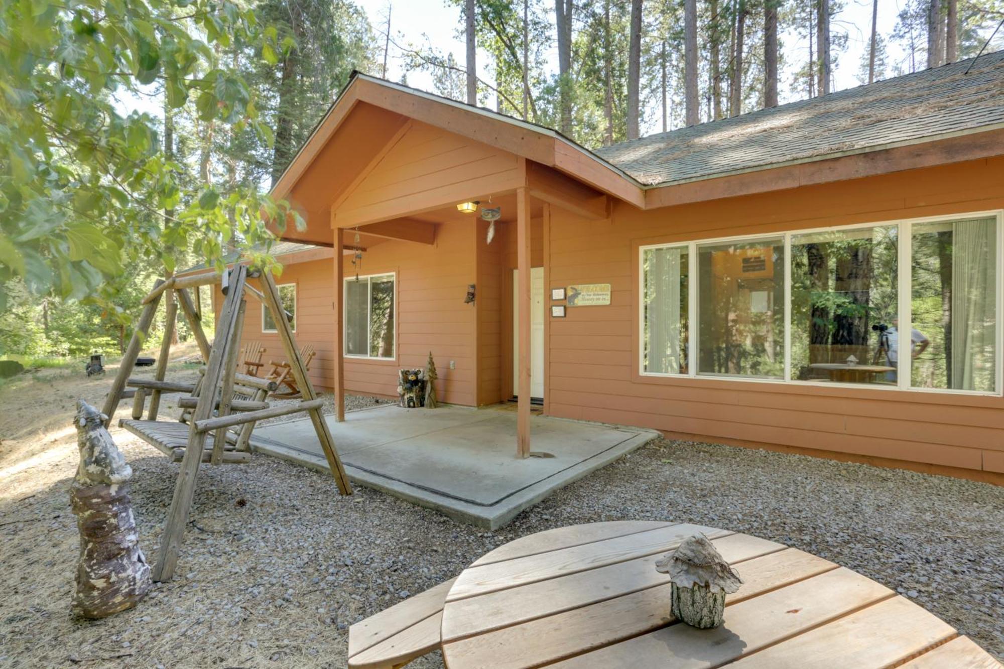 Peaceful And Private Mariposa Cabin On 2 Acres! Villa Midpines Exteriör bild